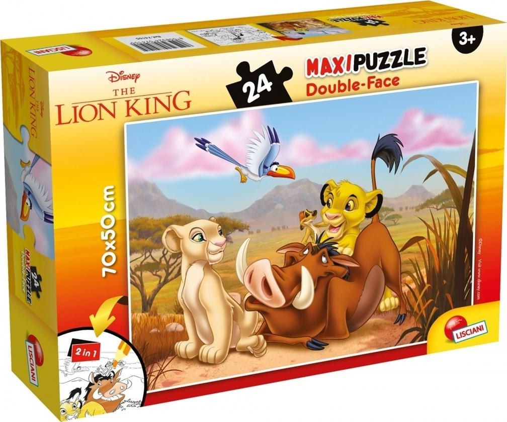 Lisciani PUZZLE DF SUPERMAXI 24 LION KING