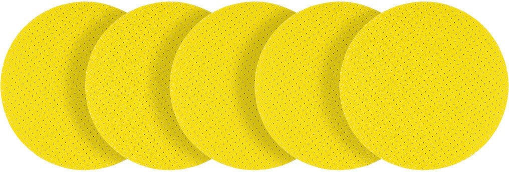Krążki ścierne, perforowane, na rzep z otworami 225 mm, P60, 5 szt.