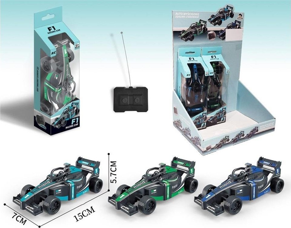 Auto Formuła zdalnie sterowane mix