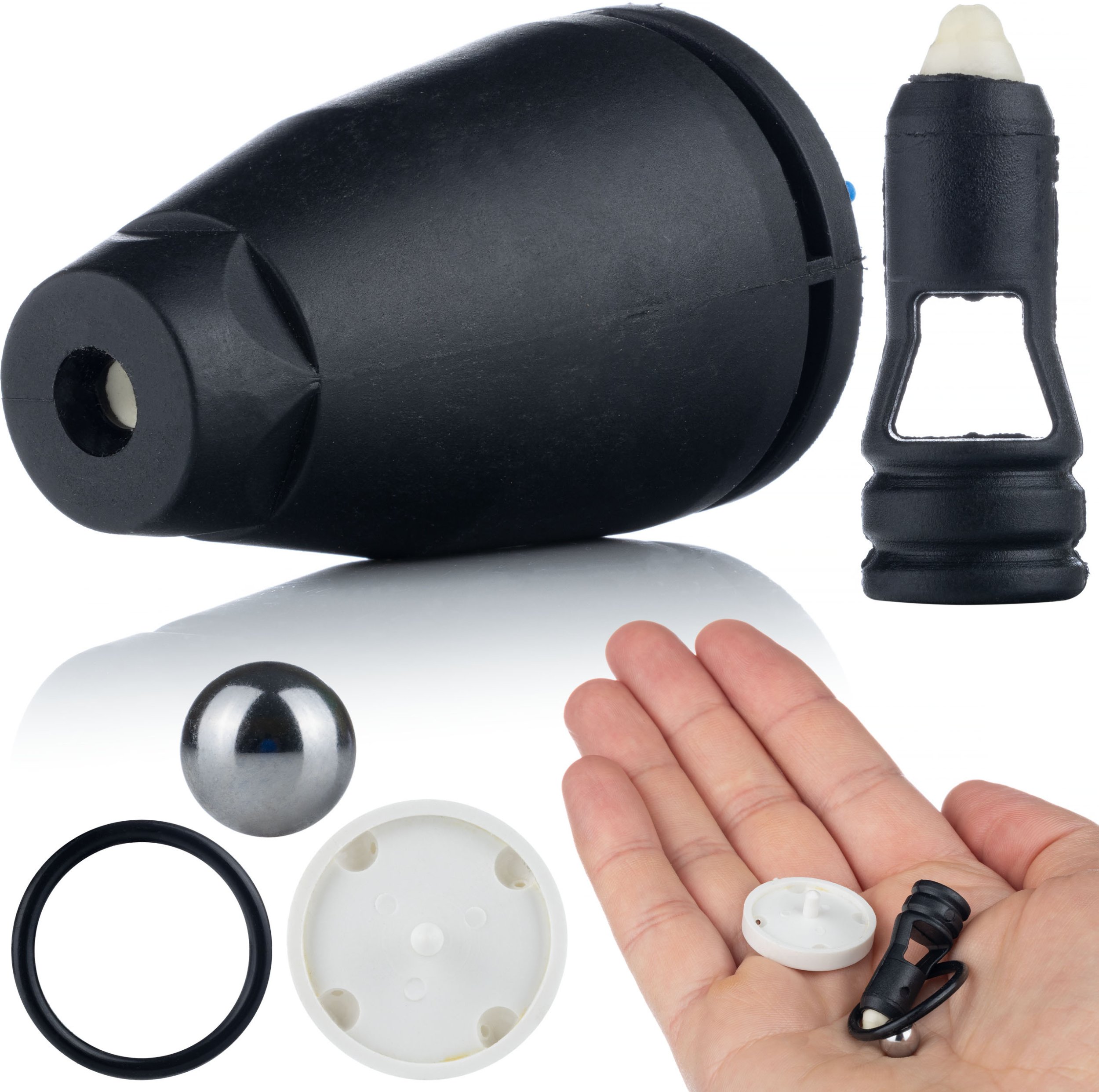 ZESTAW NAPRAWCZY DYSZA ROTACYJNA KARCHER K2 K3 K4 K5 USZCZELKA KULKA HQ