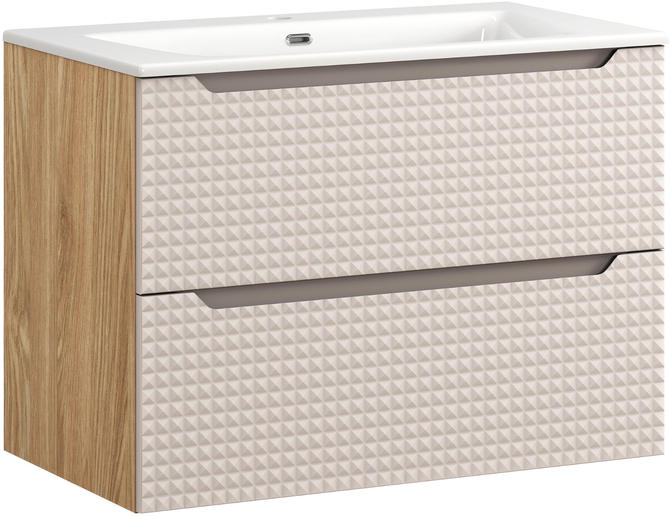 Zestaw meblowy 80cm z umywalką meblową SKY