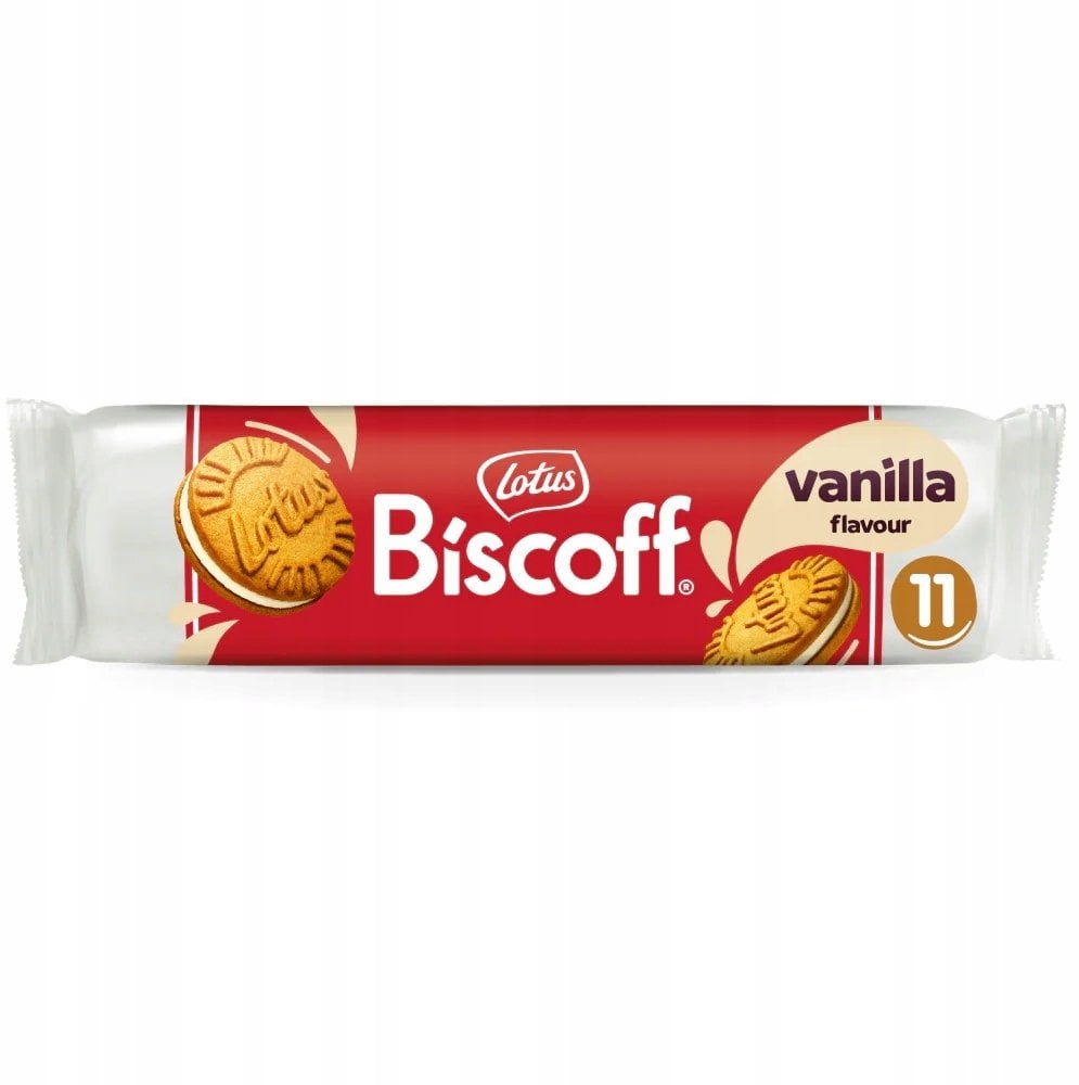 Lotus Ciastka Biscoff z Kremem waniliowym 110g