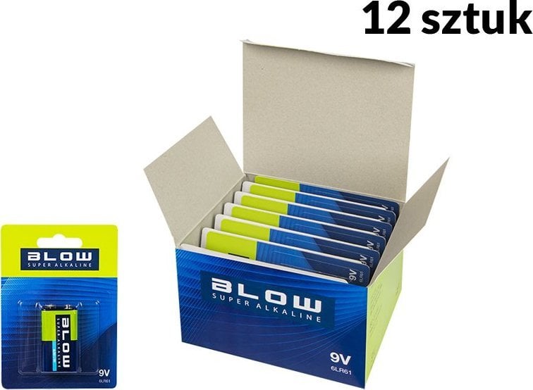 Blow 82-574# Bateria blow super alkaline 9v 6lr61 blister