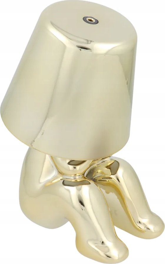 Lampka biurkowa OEM Lampka nocna GOLD MAN Art Deco siedzący (wzór 4) MLTL