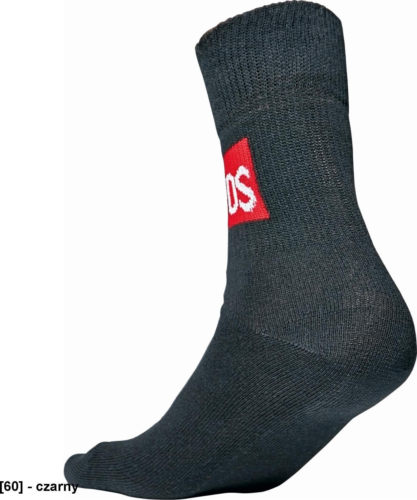 CERVA FARUM SKARPETY - klasyczne, męskie skarpety z logo OS r.45