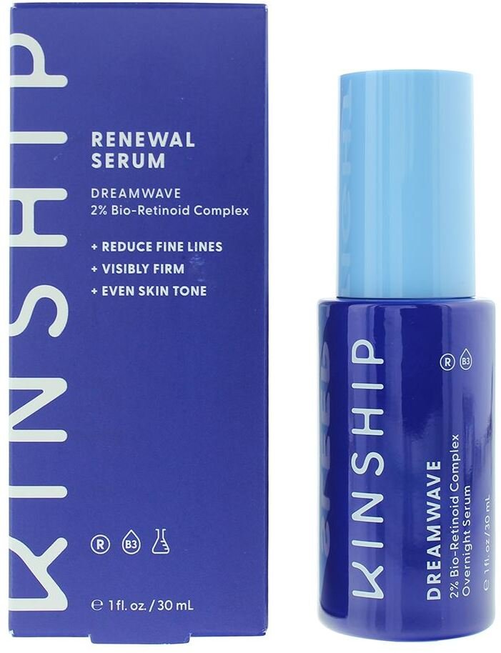 Kinship, Dreamwave, Anti-Wrinkle, Overnight, Serum, For Face, 30 ml For Women