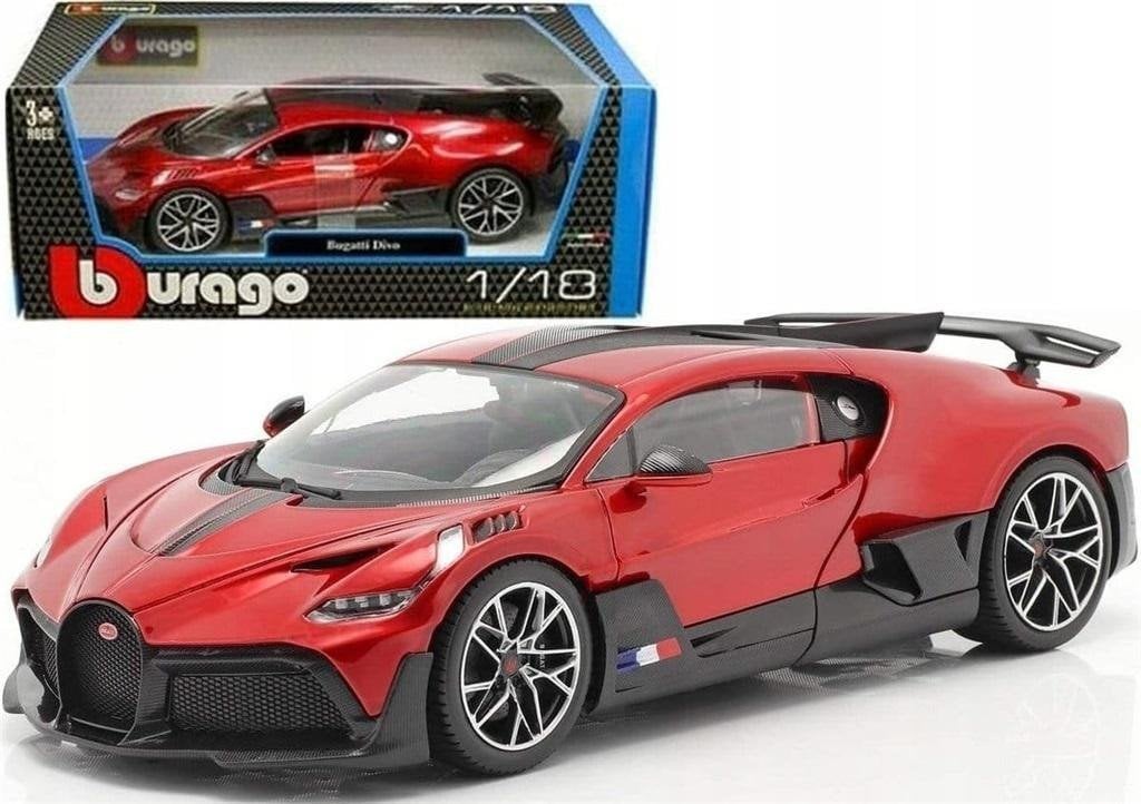 BBU 1:18 Bugatti Divo metalic red 11045R 02641