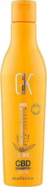 GK HAIR (Global Keratin) Global Keratin, CBD Vegan, Hair Shampoo, For Repairing, 240 ml For Women