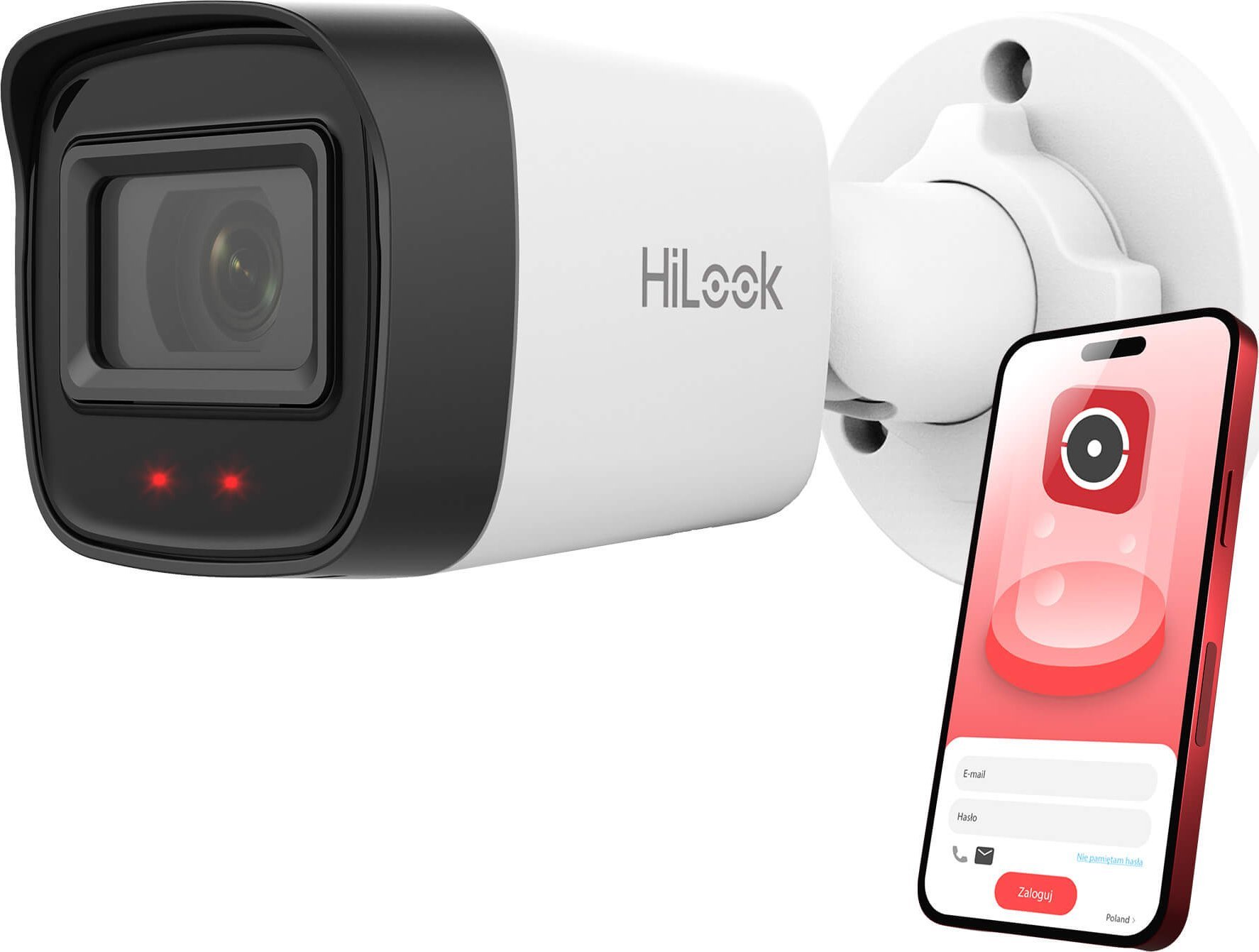 Kamera IP HiLook Kamera IP IPCAM-B2-P Full HD HiLook by Hikvision
