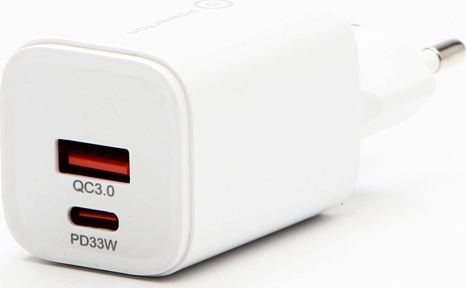 Powerton Zasilacz / sieciowy adapter 33W, 2-portowy, USB-C, USB-A