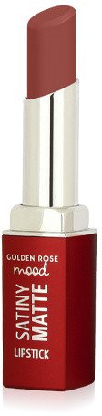 Golden Rose Satiny Matte Lipstick Matowa pomadka do ust 05 Burnt Blush 3.5g