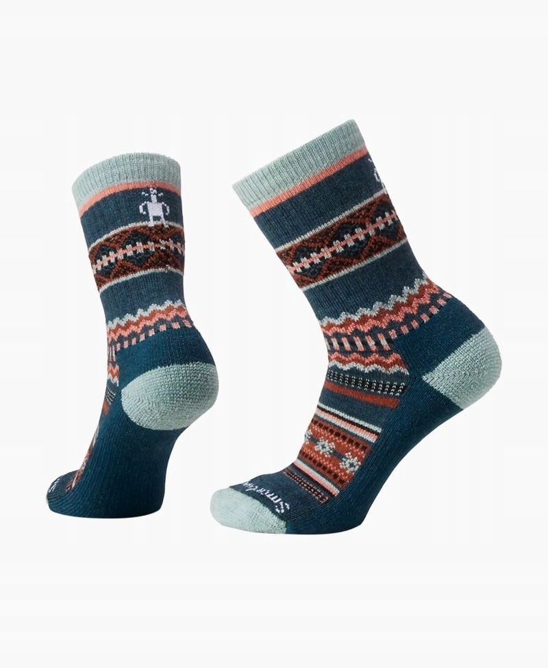 U'S Everyday Snowed In Sweater Crew Socks, G74 | twilight blue, S