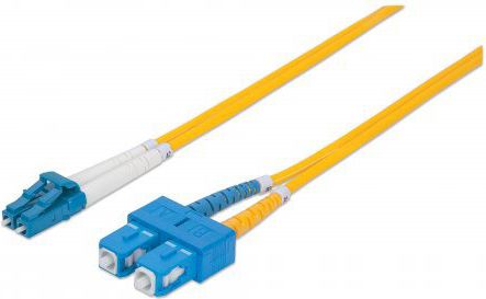 Intellinet Network Solutions Patchcord światłowodowy OS2 9/125 SM SC-LC Duplex 1m (473965)
