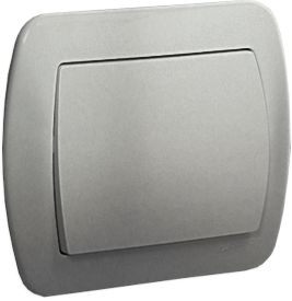 Kontakt-Simon Łącznik pojedynczy Simon Akord 10AX aluminium (AW1/26)