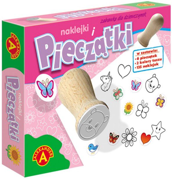 Alexander Pieczątki i naklejki dla dziewczynek (1766)