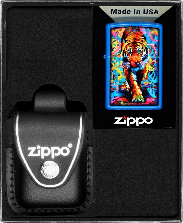 Zestaw ZIPPO Zapalniczka TIGER Prezentowy No3