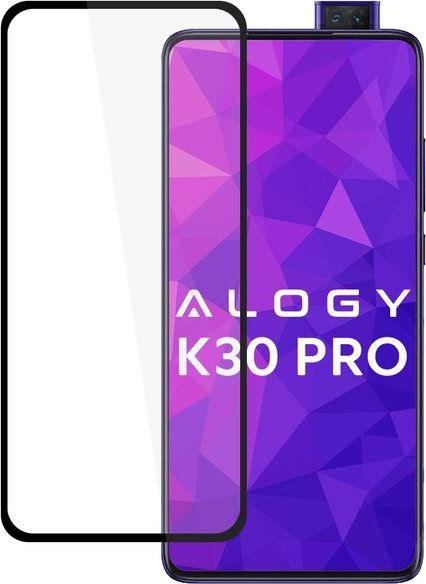 Alogy Szkło na telefon Alogy Full Glue case friendly do Samsung Galaxy A71 Czarne uniwersalny