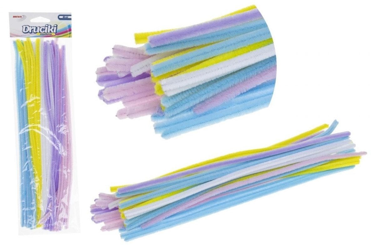 Druciki kreatywne pastelowe