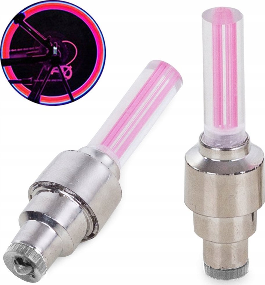 Verk WENTYLE ŚWIECĄCE ROWEROWE WENTYL NA KOŁO 2 SZTUKI