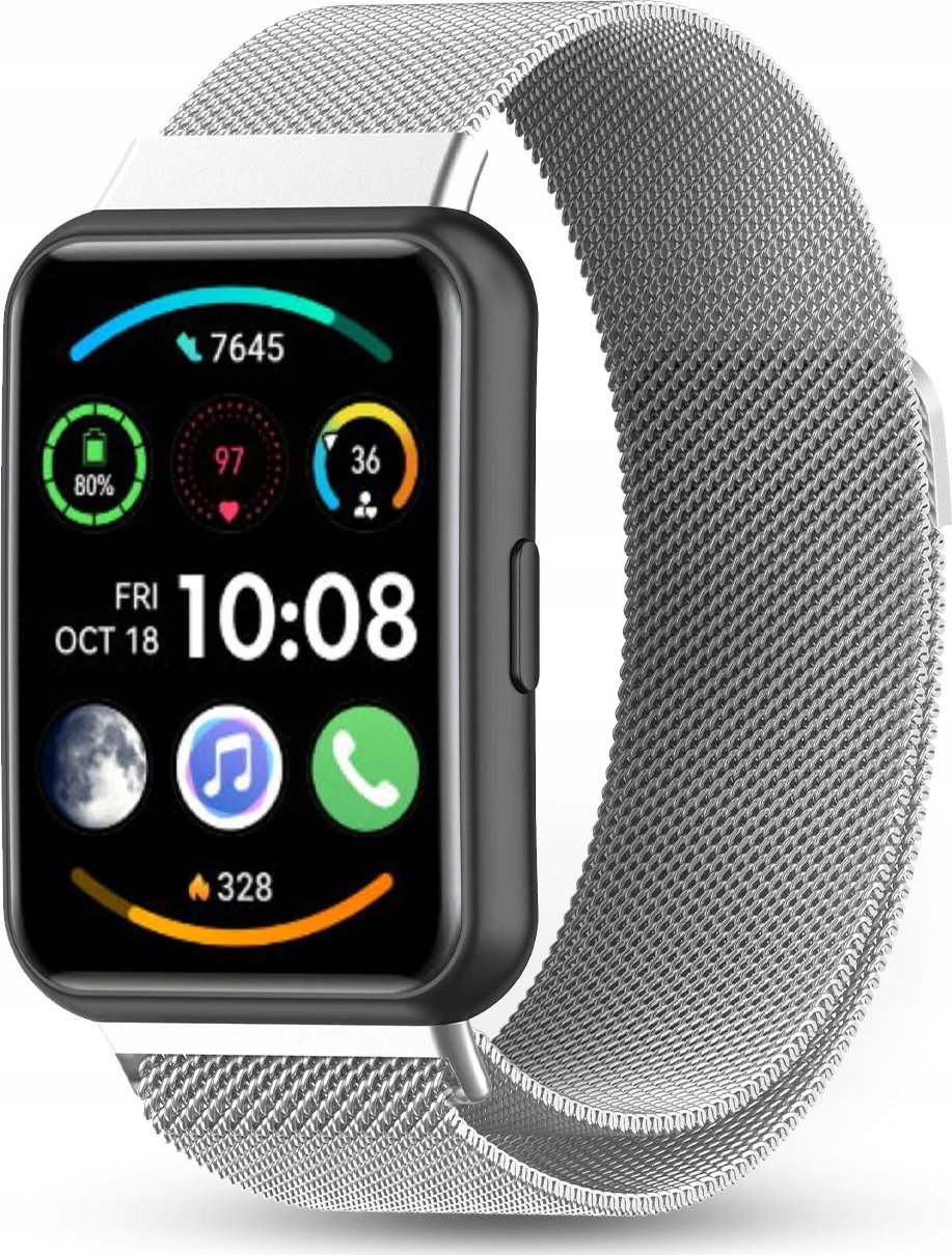 PASEK OPASKA BRANSOLETA DO HUAWEI WATCH FIT 2 | STAL RÓŻNE KOLORY - PREMIUM