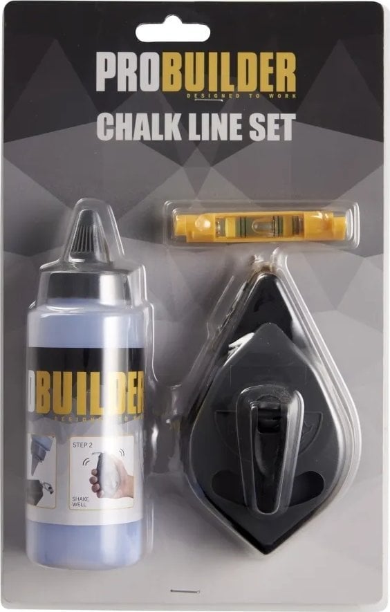 Pro-Line Urządzenie do linii kredowej 30m z podziałką linii kredowej niebieskiej 30 m