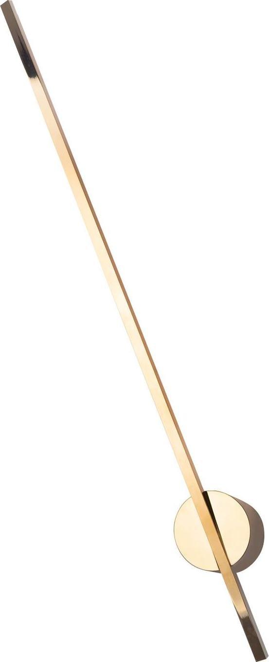 Kinkiet MAXlight Złota LAMPA ścienna SPIDER W0297 Maxlight metalowy kinkiet LED 8,4W 3000K do łazienki IP44 złoty