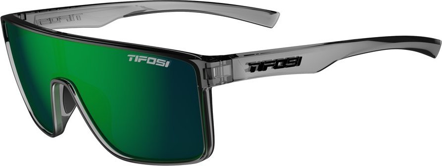 TIFOSI Okulary SANCTUM crystal smoke (1 szkło Smoke Green xx% transmisja światła) (NEW 2024)
