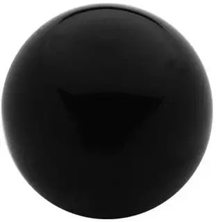 UN UCHWYT BAKELITOWY 'KULA' CZARNY M6*32MM DIN319C