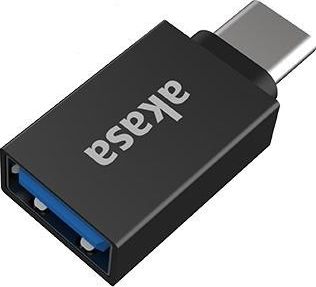 Adapter USB Akasa USB-C - USB Czarny (AK-CBUB62-KT02)