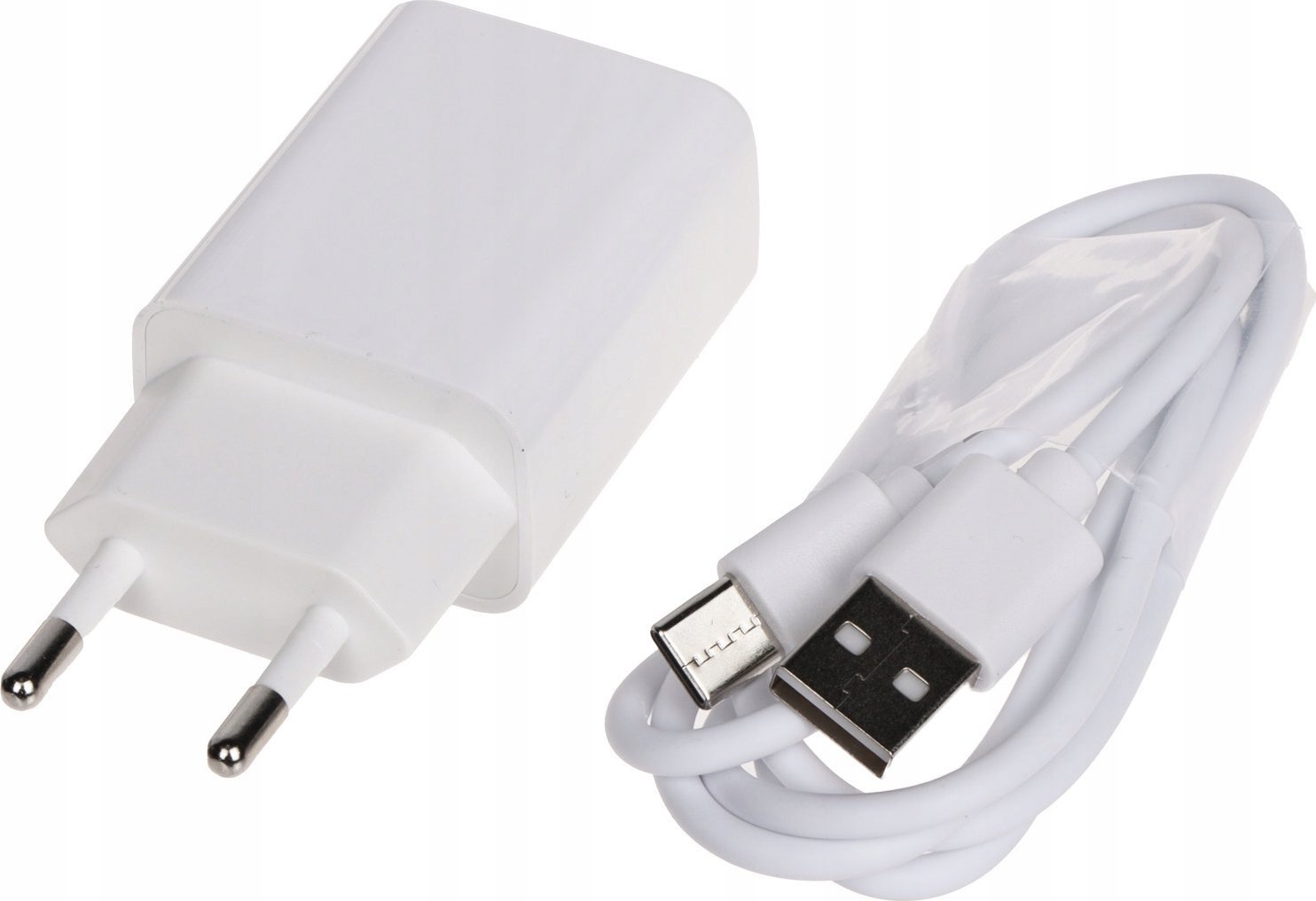 Ładowarka ŁADOWARKA SIECIOWA USB 5V/2A/USB/C