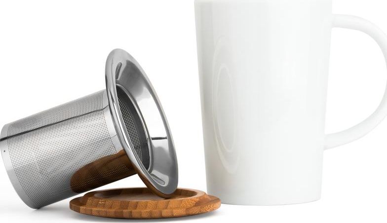 Bredemeijer Kubek Bredemeijer Bamboo B0012 (400 ml; kolor biały)