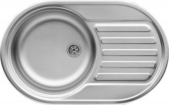 Zlewozmywak Pyramis Zlewozmywak SR MINI - 76,5 x 48 cm (100189701)