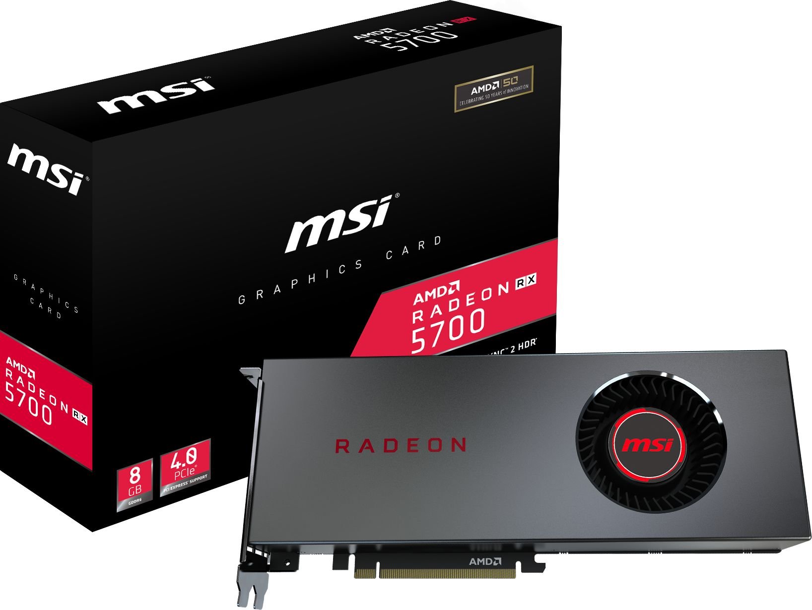 Karta graficzna MSI Radeon RX 5700 8GB GDDR6 (RX 5700 8G)