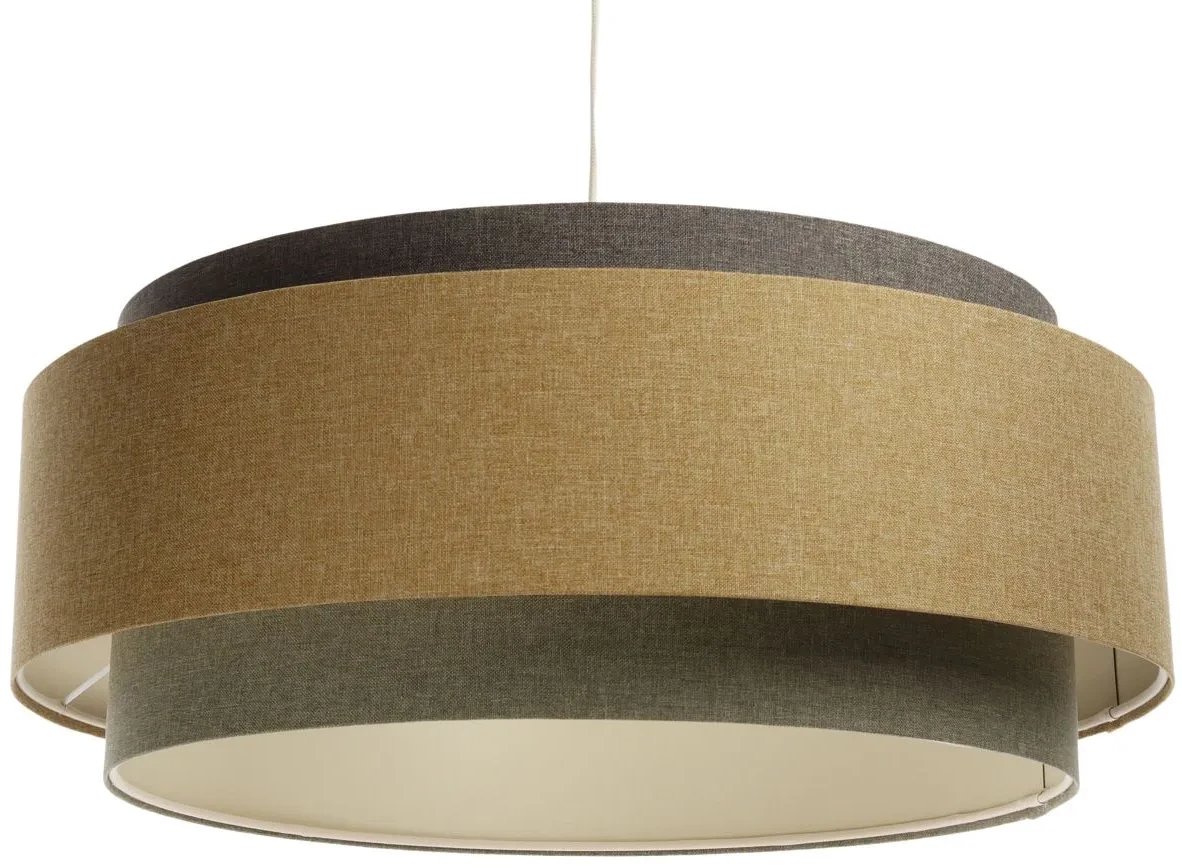 Lampa wisząca ERUTAN DUDU szara/beżowa BPS KONCEPT