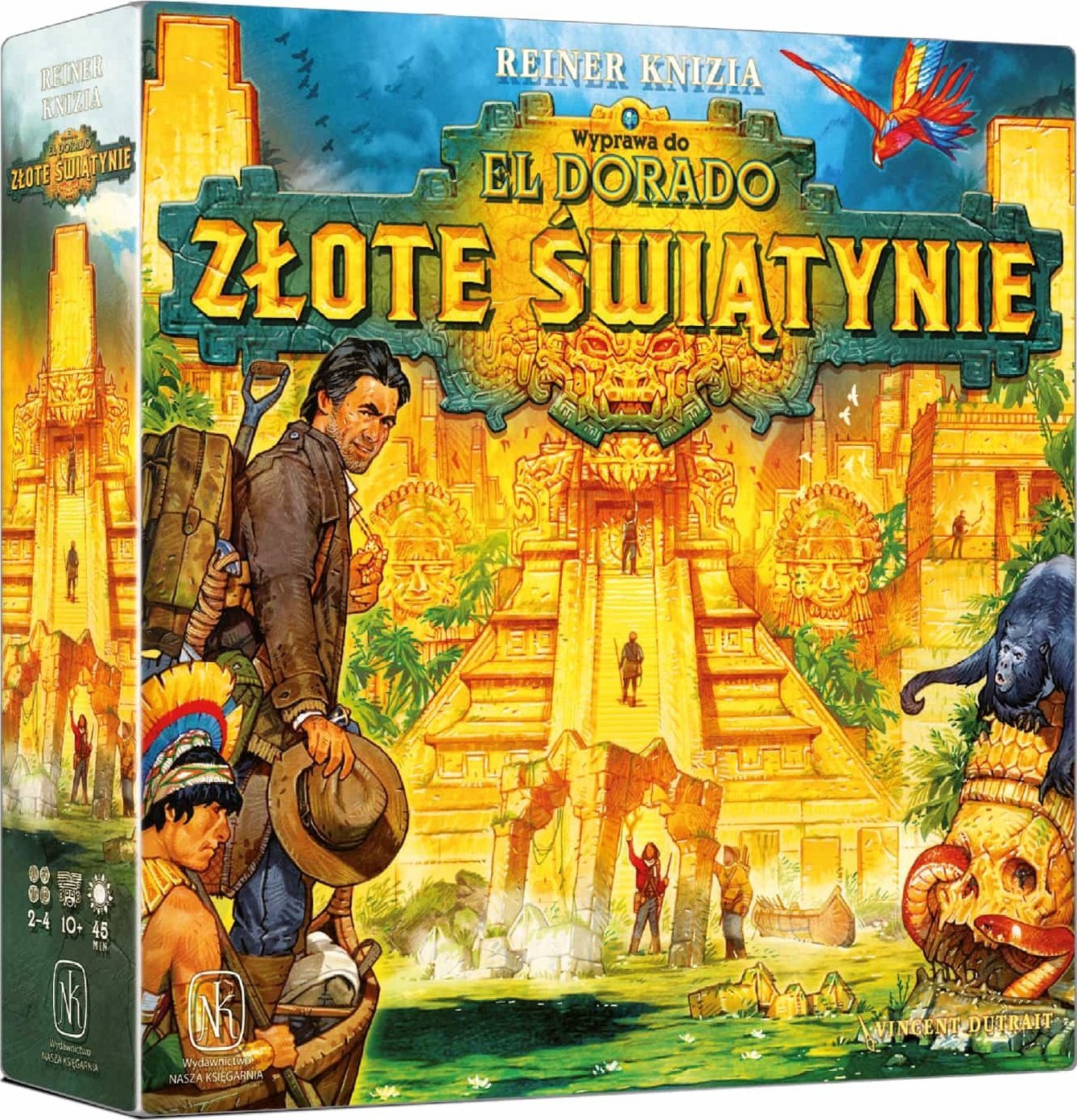 Nasza Księgarnia Gra planszowa Wyprawa do El Dorado: Złote świątynie