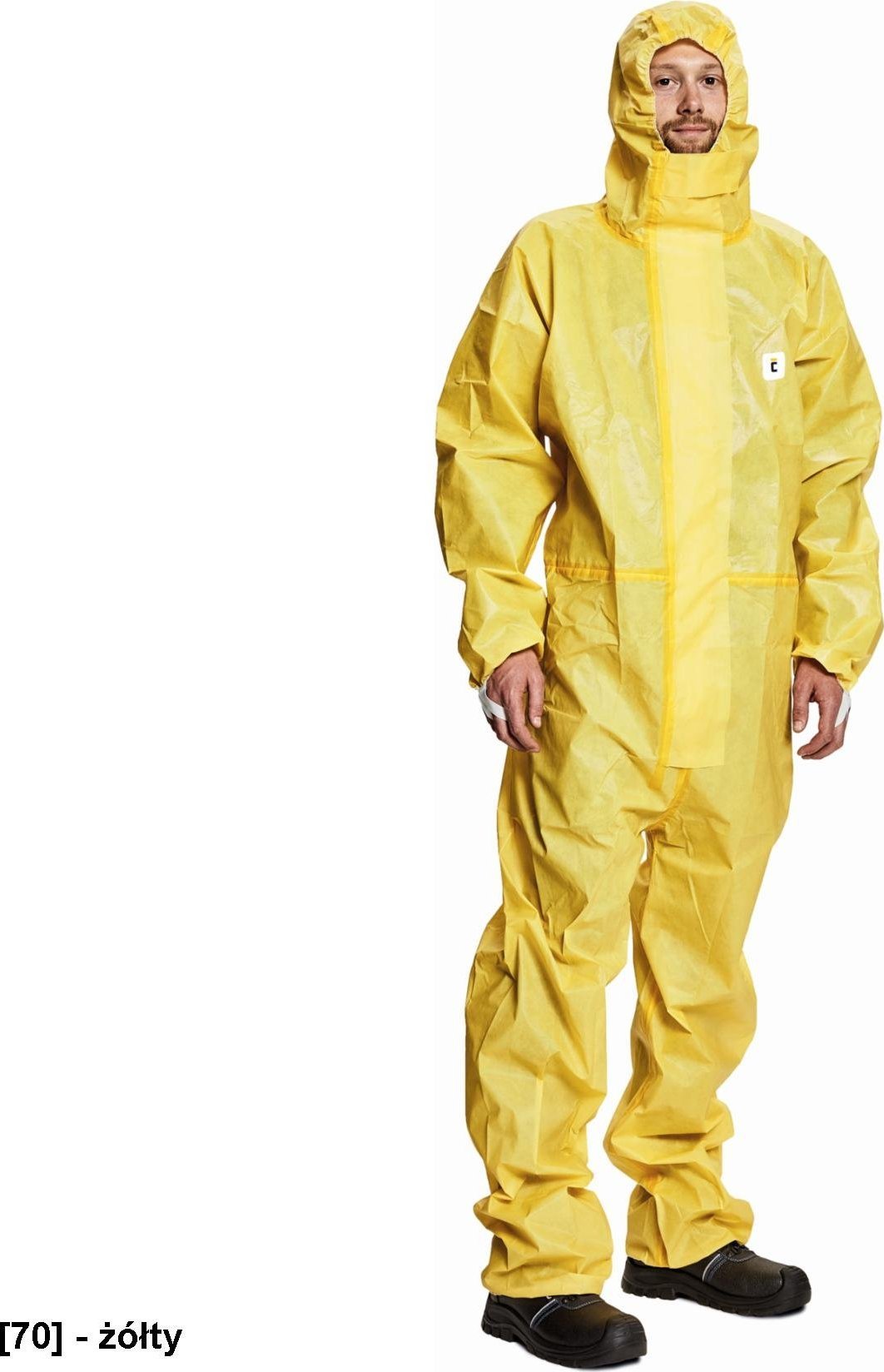 CERVA CHEMSAFE SHIELD - kombinezon ochronny z kapturem M