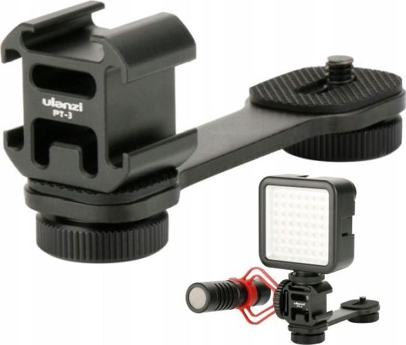 Ulanzi Uchwyt / Szyna 3x Sanki Iso Gwint 1/4"" Do Gimbala / Aparatu / Kamery