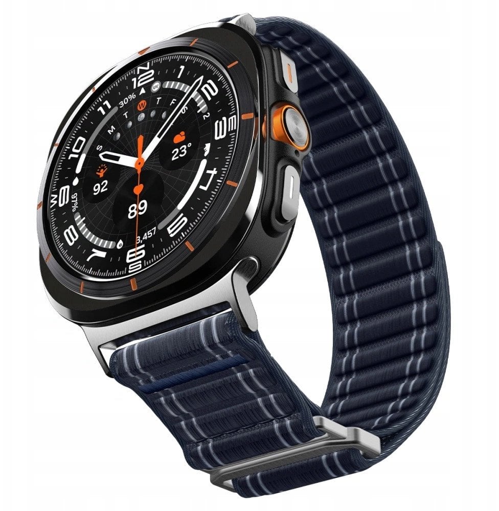 Pasek Spigen WBF0 Band Samsung Galaxy Watch Ultra 2024 / 2025 (47 Mm) Navy