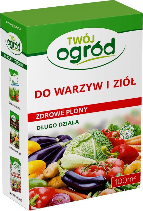 Twój Ogród Nawóz do warzyw i ziół 1kg - zdrowe plony, odporność na choroby