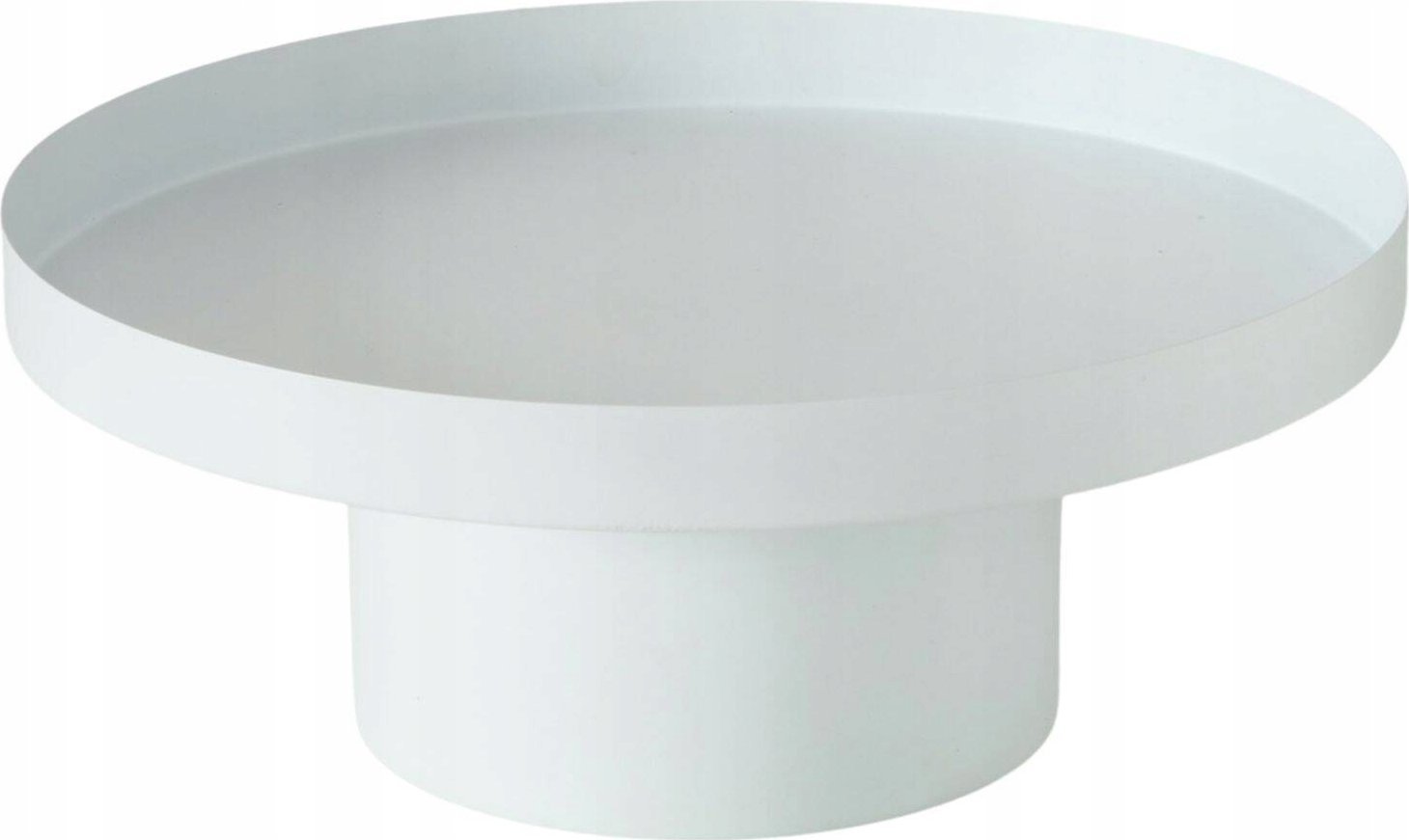 Boltze Metalowa taca na stópce SAMONA, Ø 25 cm