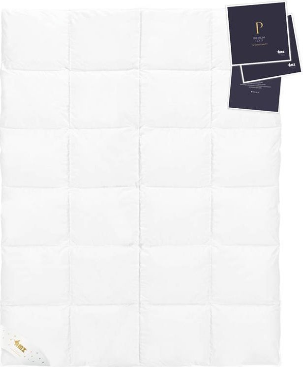 AMZ Przemysław Zabel Kołdra 155 x 200 Ciepła Natural Premium Gold Biel