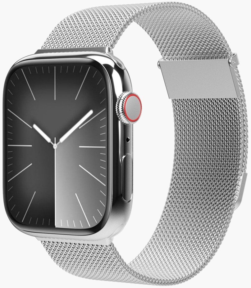 Milanese Loop 2 38 | 40 | 41mm One Size - Silver