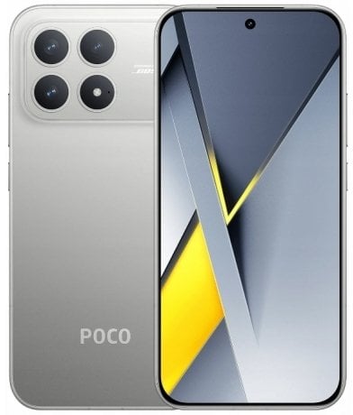 Smartfon POCO F8 Pro 5G - 12/256GB srebrny