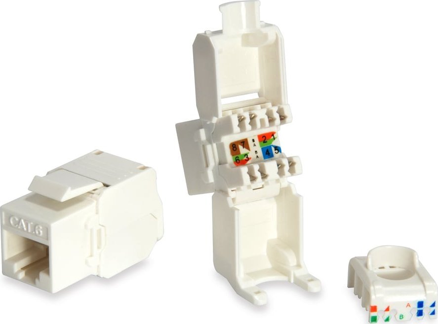 Equip Equip 769216 zmieniacz płci / kabli RJ-45 LSA Biały