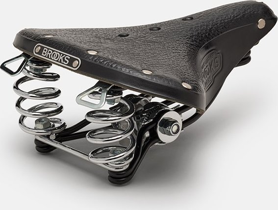 Brooks Siodełko BROOKS B66 SHORT, Black, Steel Rail, Waga 1020g, Linia Leather (NEW)