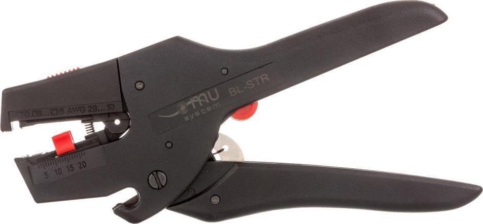 ELS Elektrotechnika Automatyczny ściągacz izolacji 0,08-6mm2 dł.205mm SI-6 / BL-STR