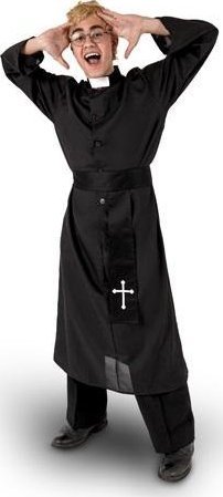 Strój Ksiądz rozmiar L-XL