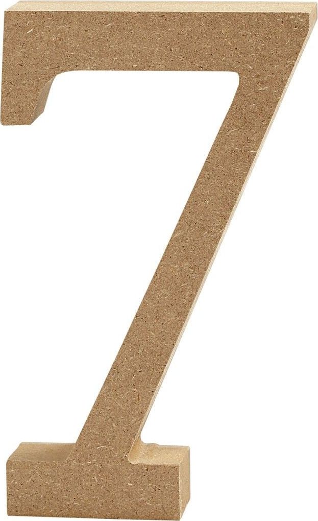 Creativ Company Cyfra 7 z MDF H: 13 cm