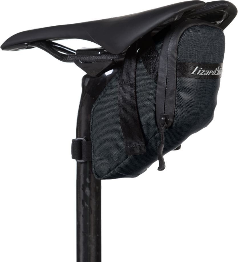 Lizard Skins Torebka podsiodłowa LIZARDSKINS SUPER CACHE SADDLE BAG jet black rozmiar L (NEW)