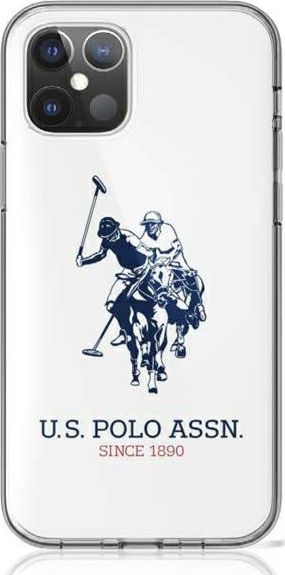 U.S. Polo Assn US Polo USHCP12STPUHRWH iPhone 12 mini 5,4" biały/white Shiny Big Logo